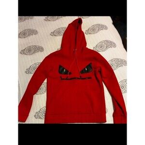 Fendi Monster Red Eyes Hoodie Size Youth Large Or Adult Small